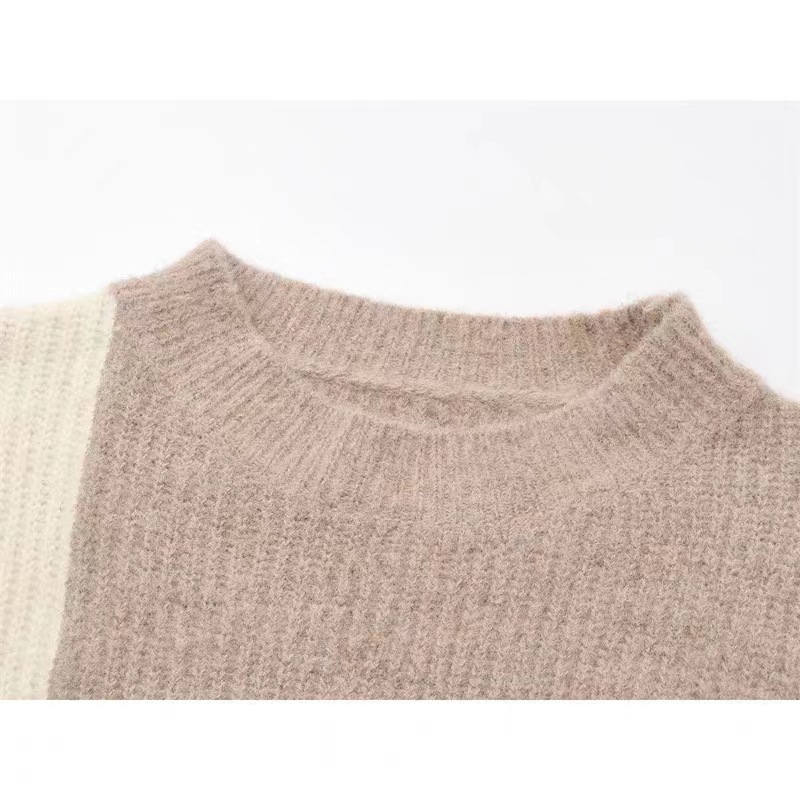 OEM 사용자 정의 새 디자이너 가을 겨울 캐주얼 짧은 여성 니트 풀오버 여성용 스웨터 탑
