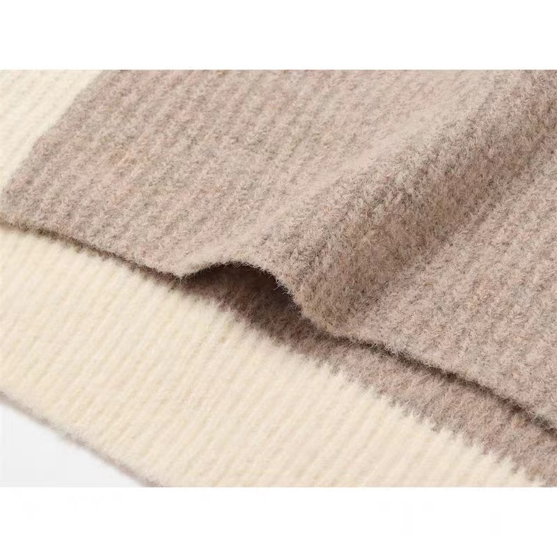 OEM 사용자 정의 새 디자이너 가을 겨울 캐주얼 짧은 여성 니트 풀오버 여성용 스웨터 탑