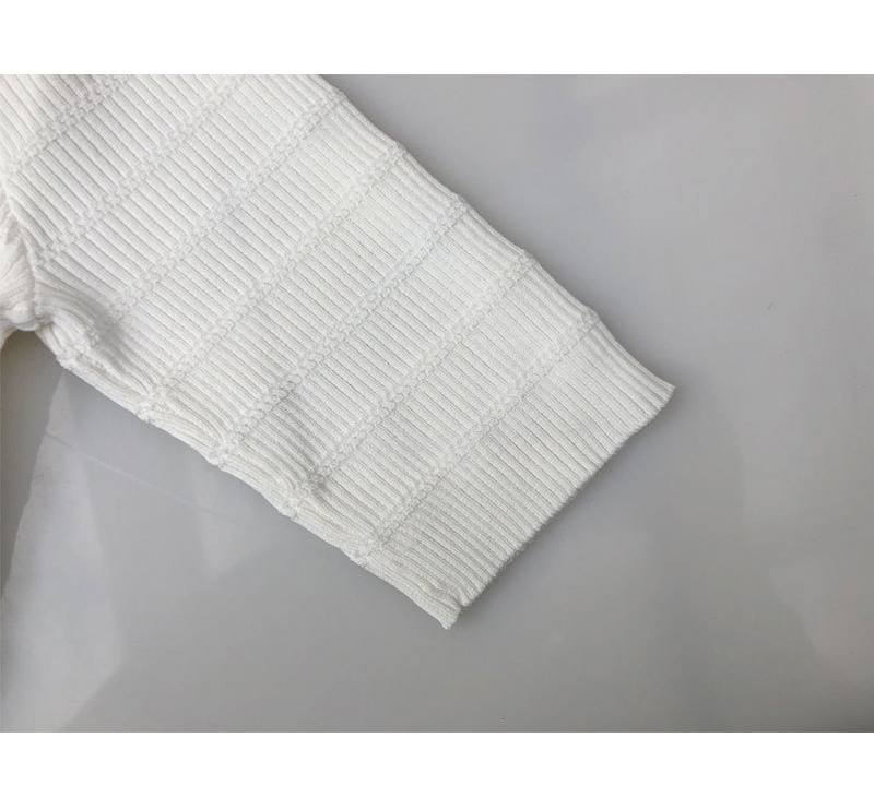 OEM 공장 사용자 정의 여름 디자이너 여성 니트 셔츠 니트 셔츠 탑 스웨터 카디건 여성을위한