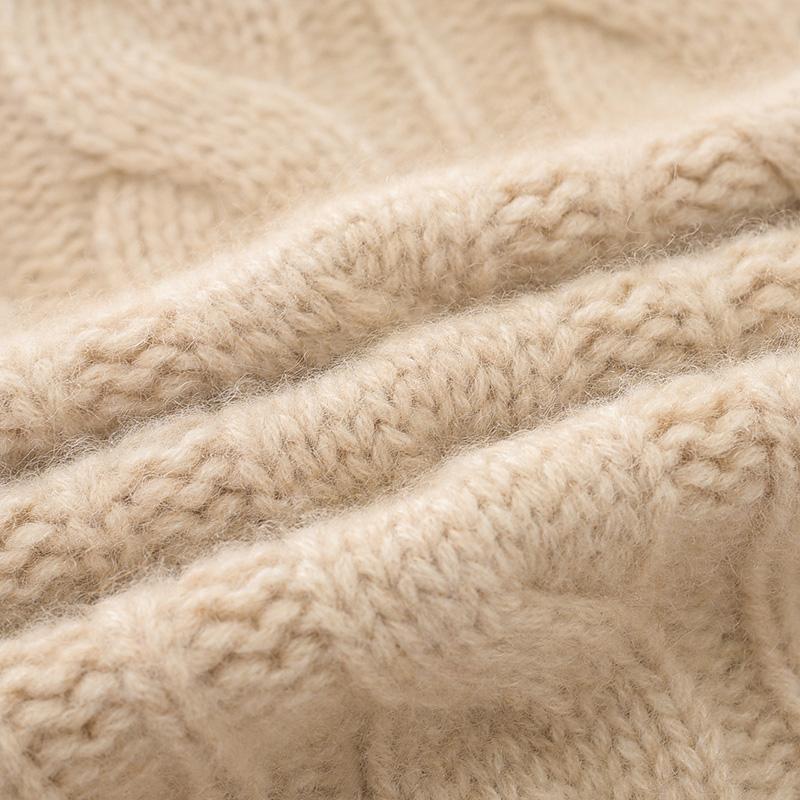 OEM 사용자 정의 가을 겨울 숙녀 100% 캐시미어 여성을 위한 짧은 니트 스웨터 코트 가디건