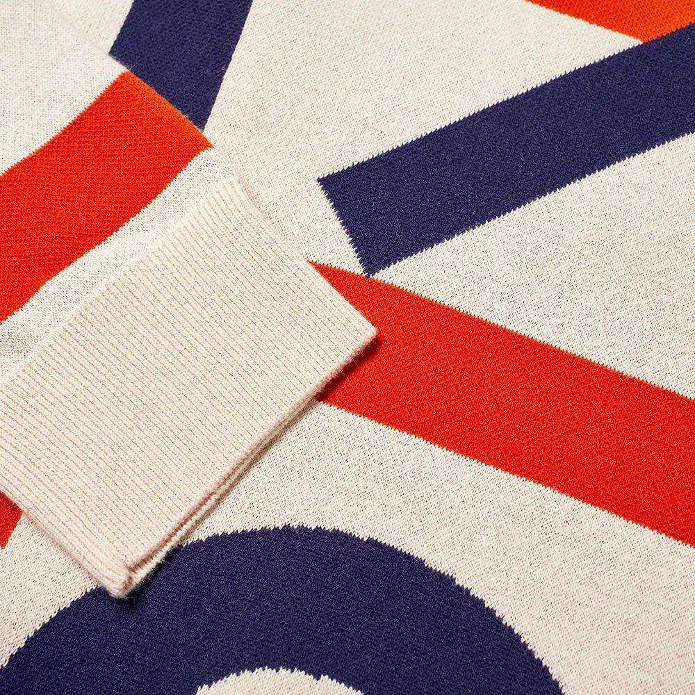 OEM 주문 남자 풀오버 스웨터 자카드 직물 편지 니트 최고 긴 소매 대원 목 풀오버 스웨터