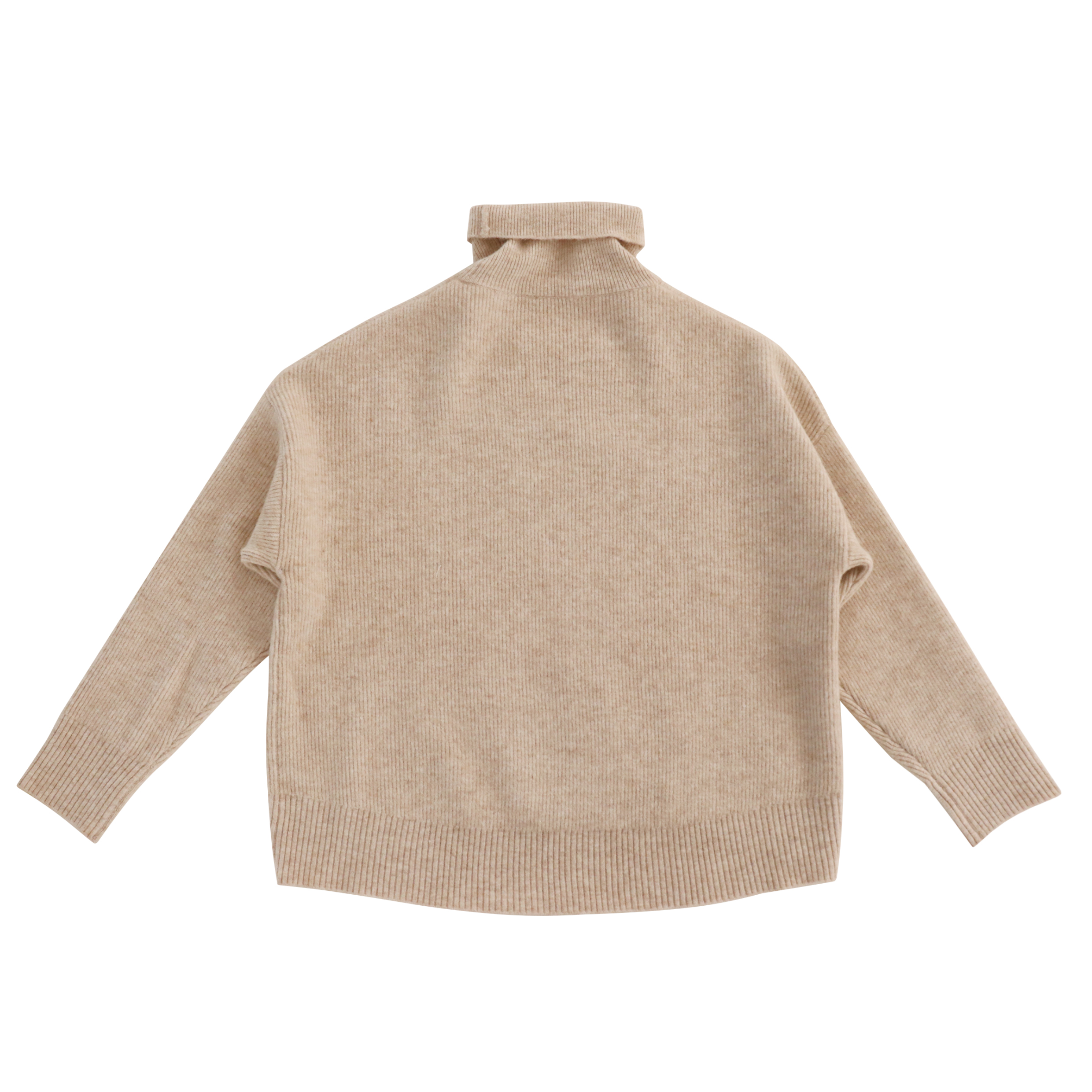 가을 겨울 OEM 공장 사용자 지정 100% 모직 긴 소매 여성 풀오버 니트 탑 스웨터