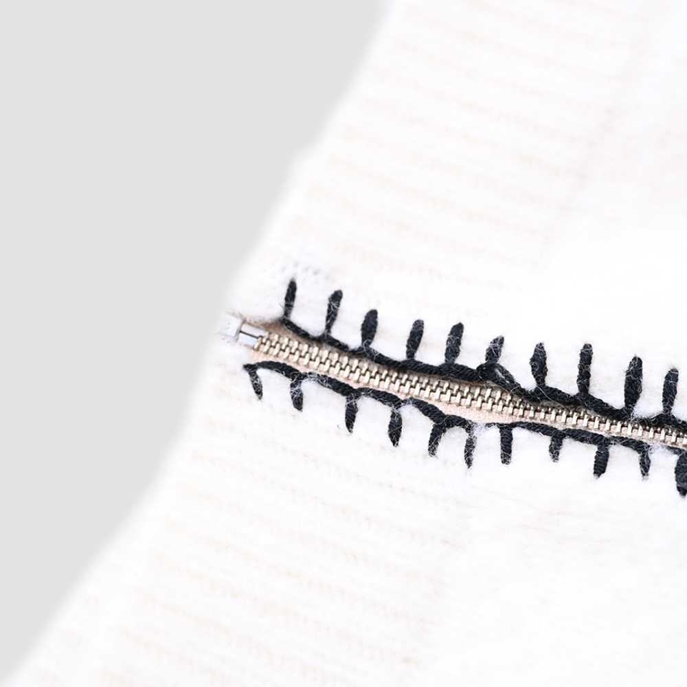 OEM 제조 사용자 정의 가을 니트웨어 니트 캐주얼 지퍼 터틀넥 여성 숙녀 스웨터 탑 가디건 여성용