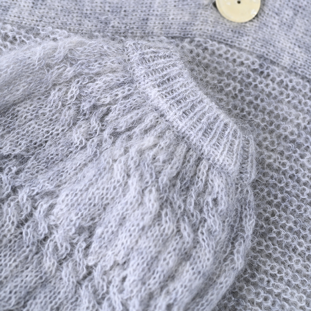 OEM 제조 사용자 정의 가을 겨울 니트 V 넥 니트 긴 여성 숙녀 스웨터 코트 가디건