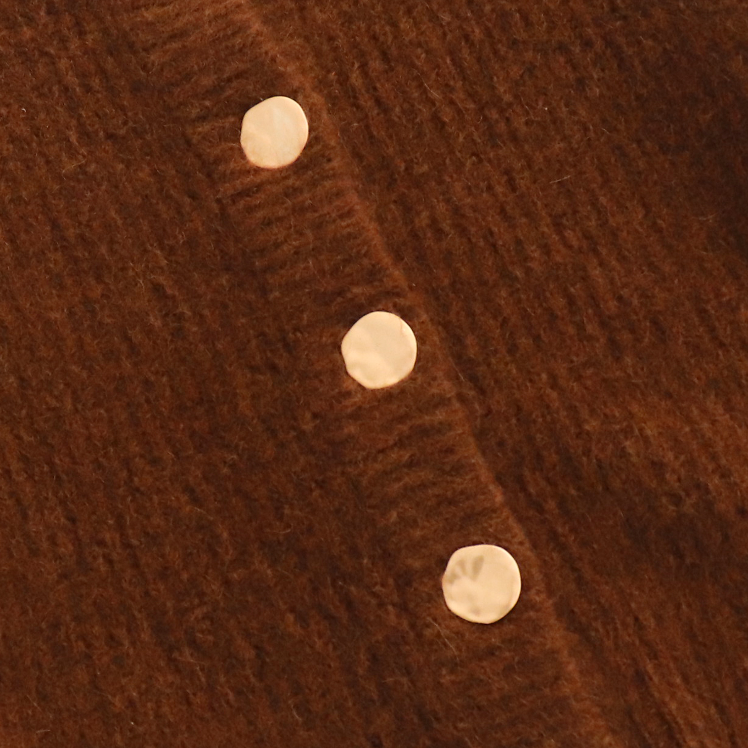 가을 겨울 OEM 사용자 정의 솔리드 브라운 긴 소매 양모 여성 탑 니트 스웨터 카디건