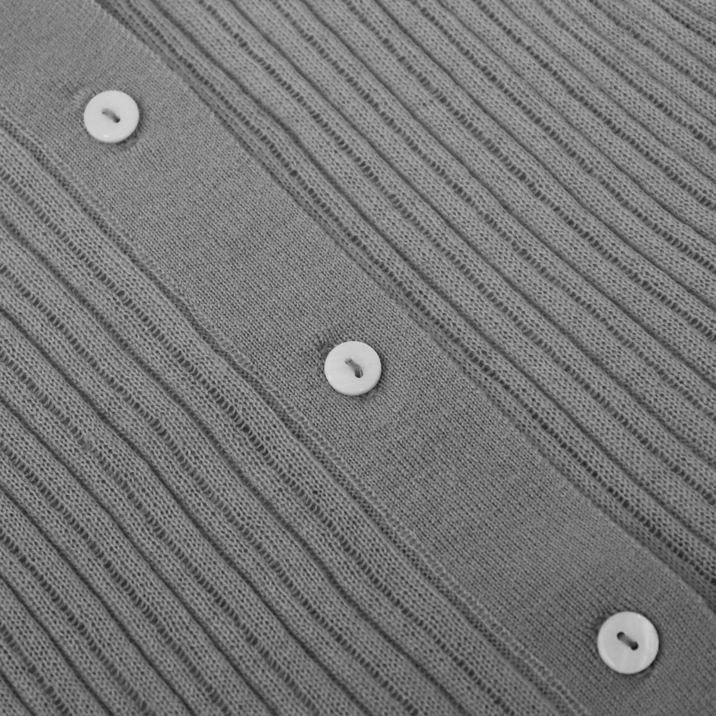 고품질 OEM 주문 겨울 회색 긴 소매 여자 니트 스웨터 카디건