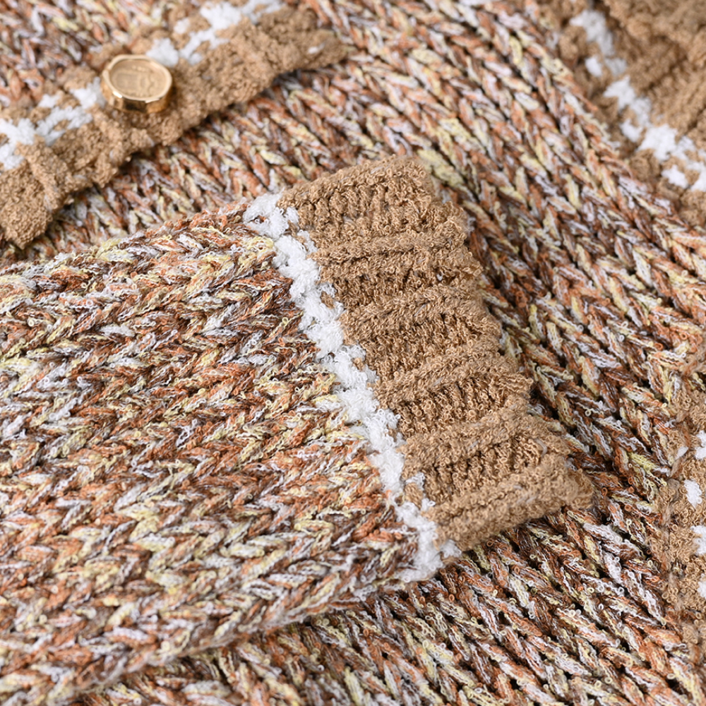 OEM 제조 사용자 정의 가을 니트웨어 소프트 니트 캐주얼 여성 숙녀 스웨터 탑 가디건 여성용