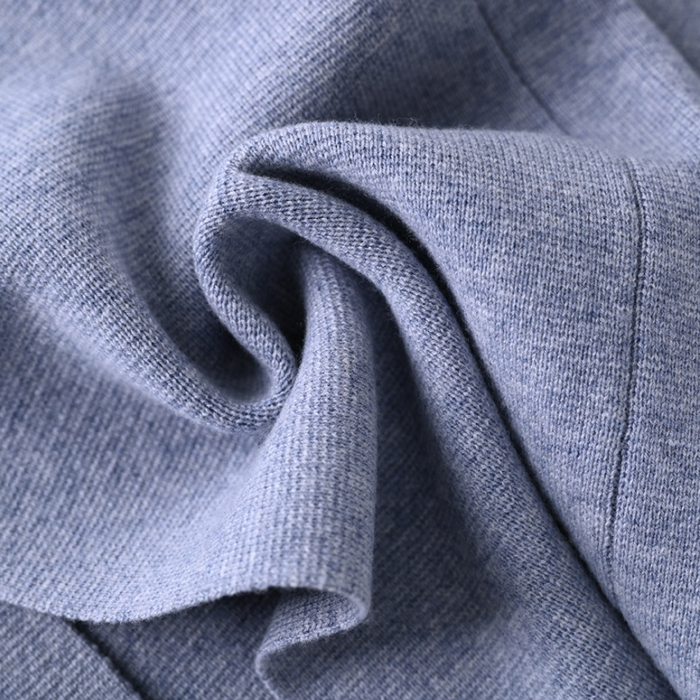 OEM 사용자 정의 고품질 가을 겨울 디자이너 모직 여성 숙녀 니트 긴 넓은 다리 바지