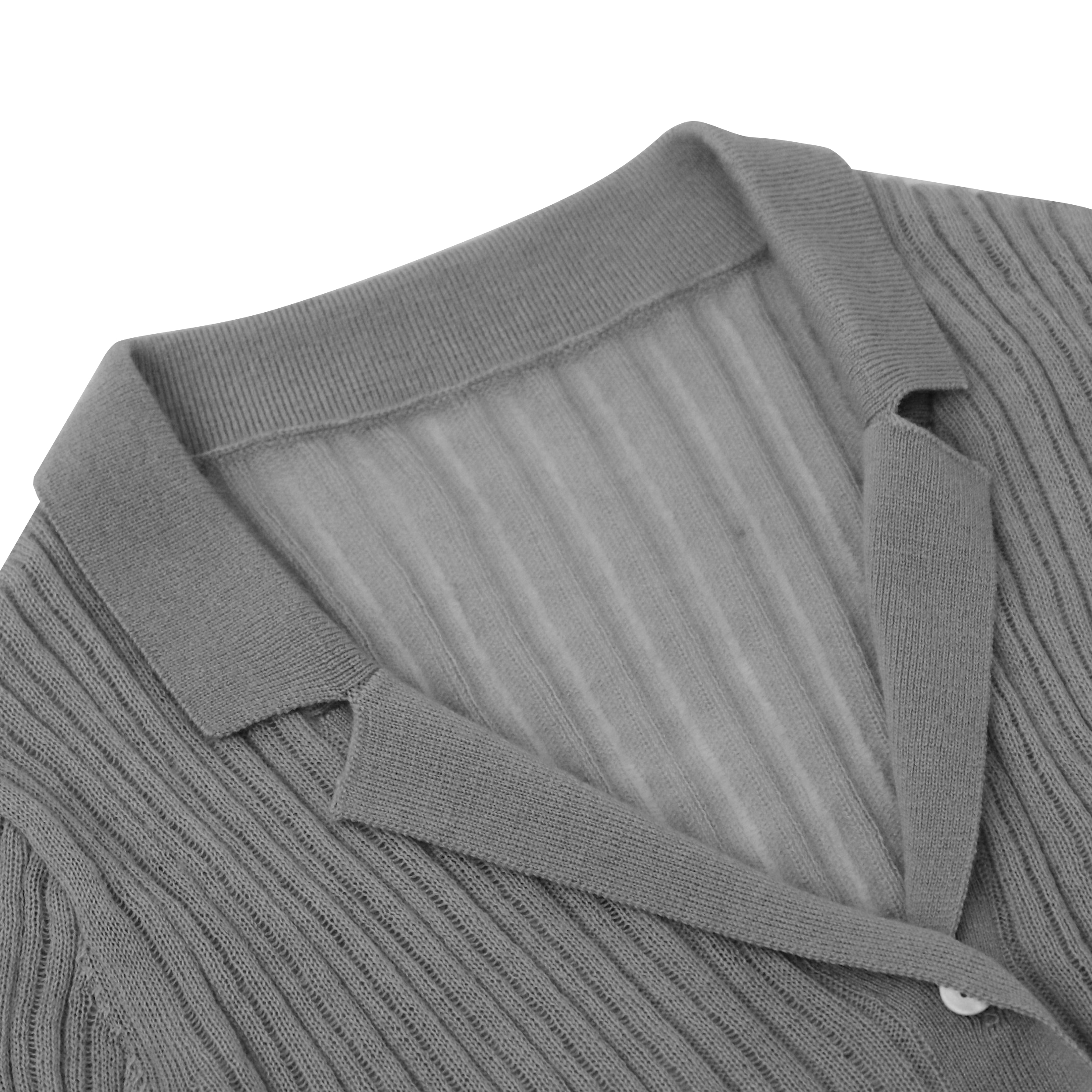 고품질 OEM 주문 겨울 회색 긴 소매 여자 니트 스웨터 카디건