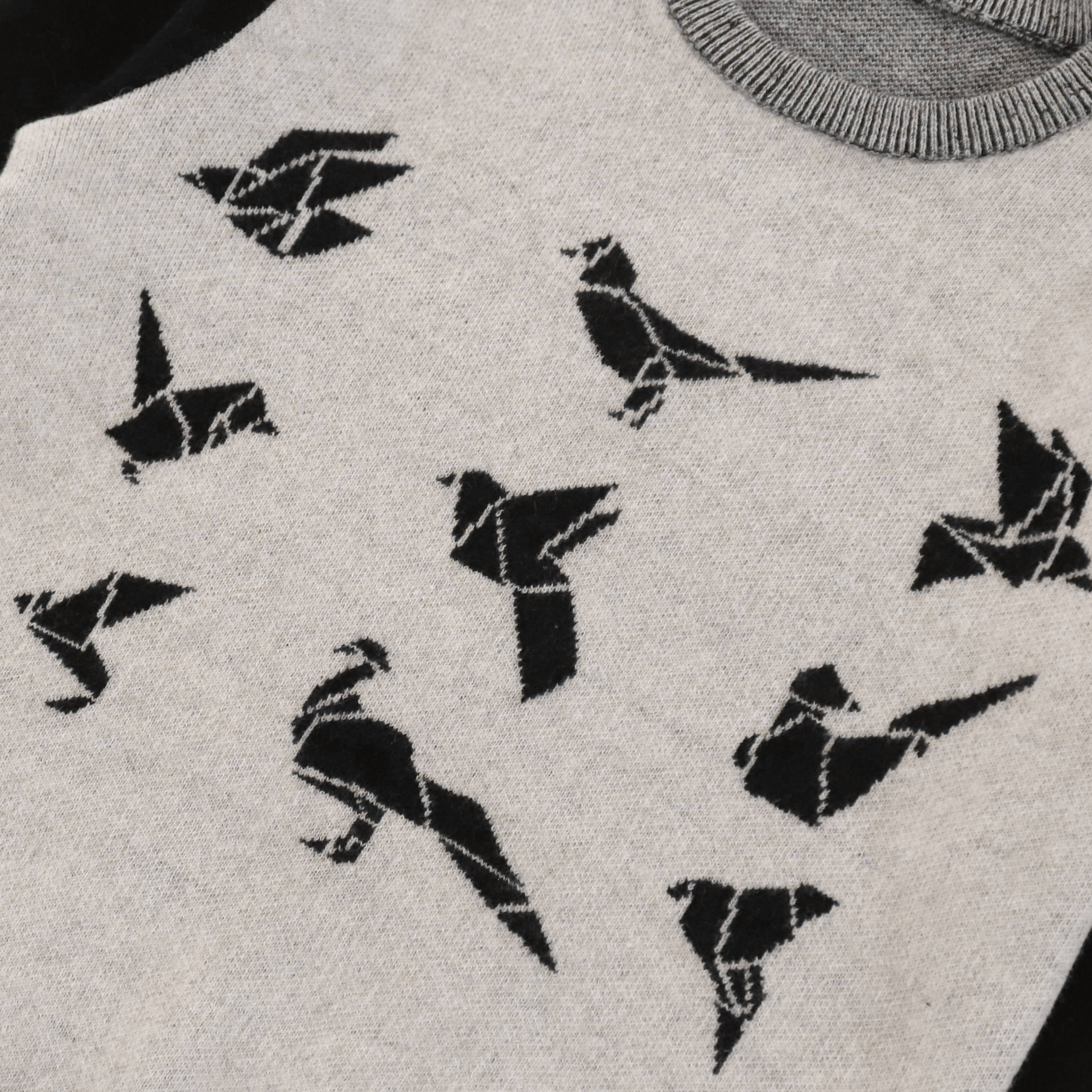 가을 겨울 OEM 제조자 주문 긴 소매 인쇄 대조 색깔 여자 풀오버 니트 스웨터