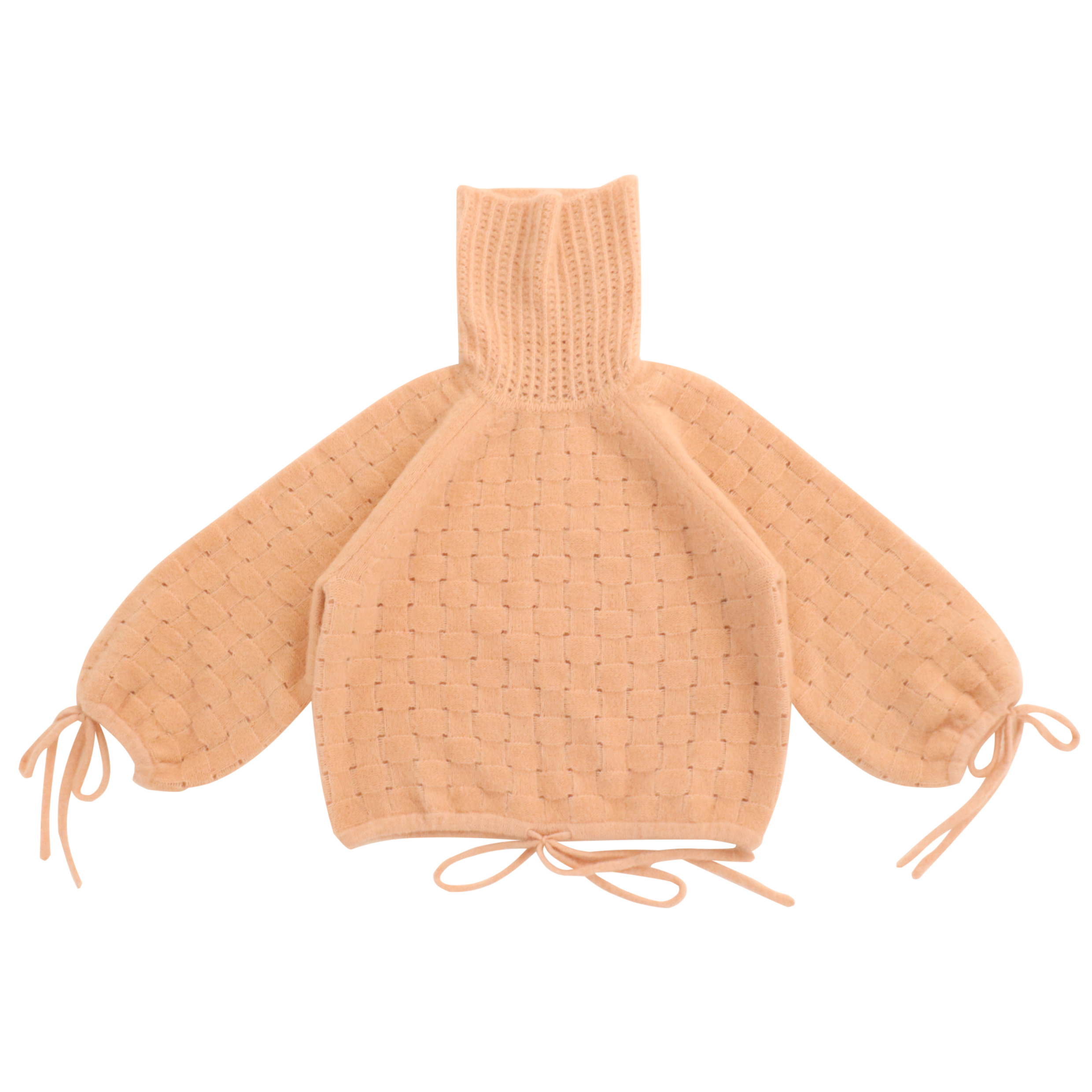 가을 겨울 OEM 공장 주문 긴 소매 터틀넥 연약한 짧은 여자 풀오버 니트 스웨터