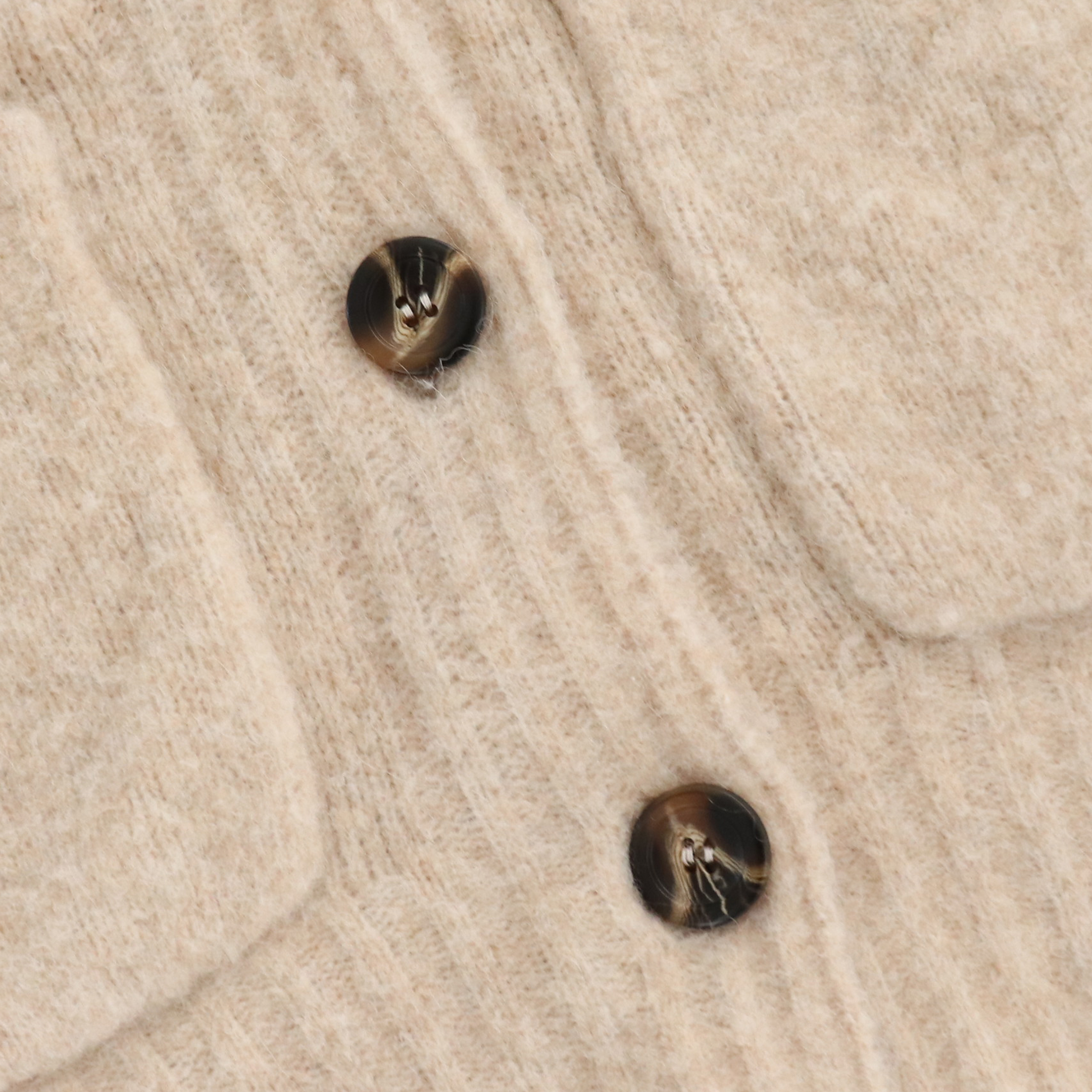 가을 겨울 사용자 지정 베이지색 긴 소매 v-넥 여성 풀오버 니트 스웨터와 포켓