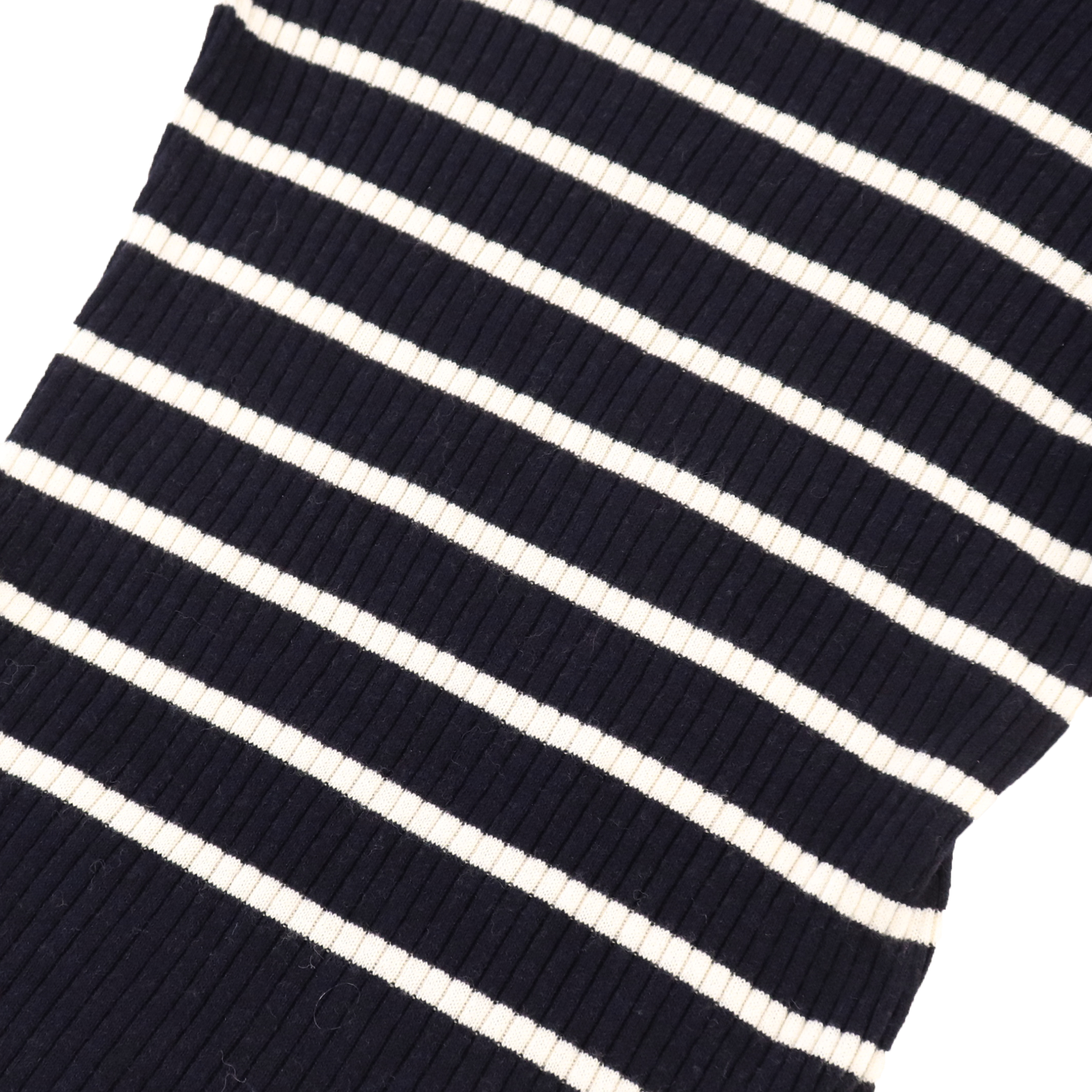 가을 겨울 OEM 공장 사용자 정의 짧은 소매 스트라이프 여성 풀오버 니트 스웨터 드레스