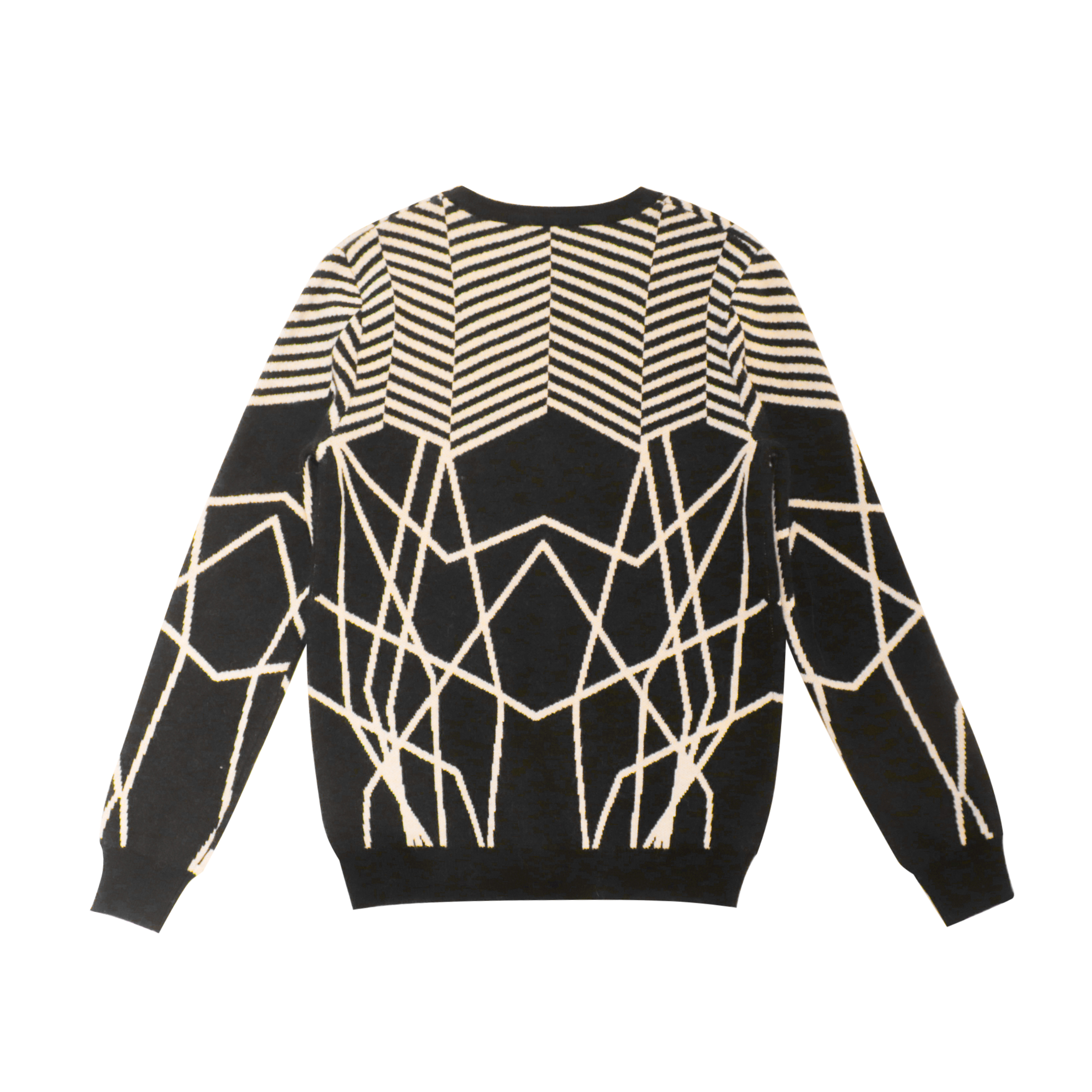 OEM 사용자 정의 검정 인쇄 긴 소매 모직 여성 숙녀 니트 스웨터 코트 카디건