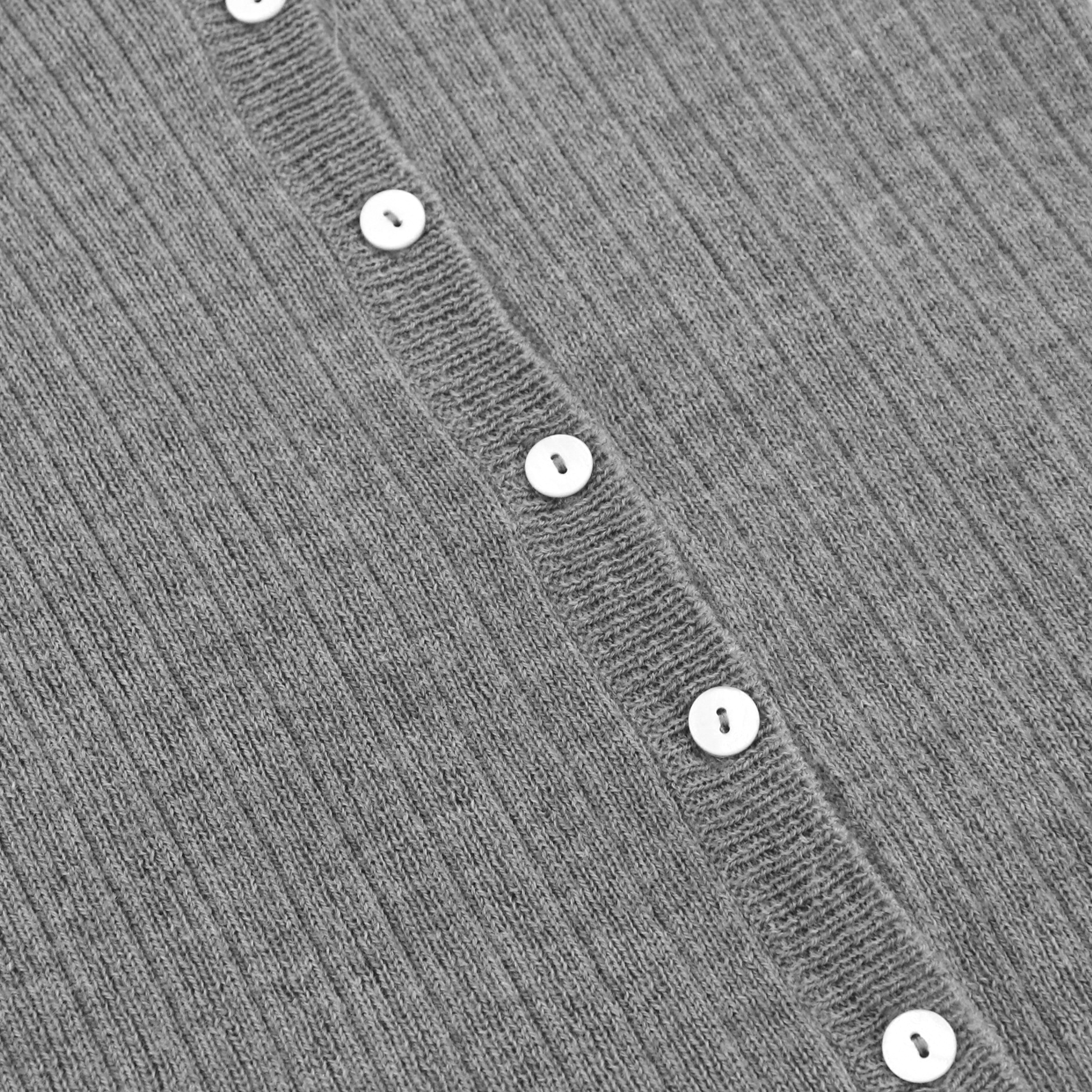 OEM 주문 겨울 단단한 긴 소매 100% 모직 여자 숙녀 니트 스웨터 카디건