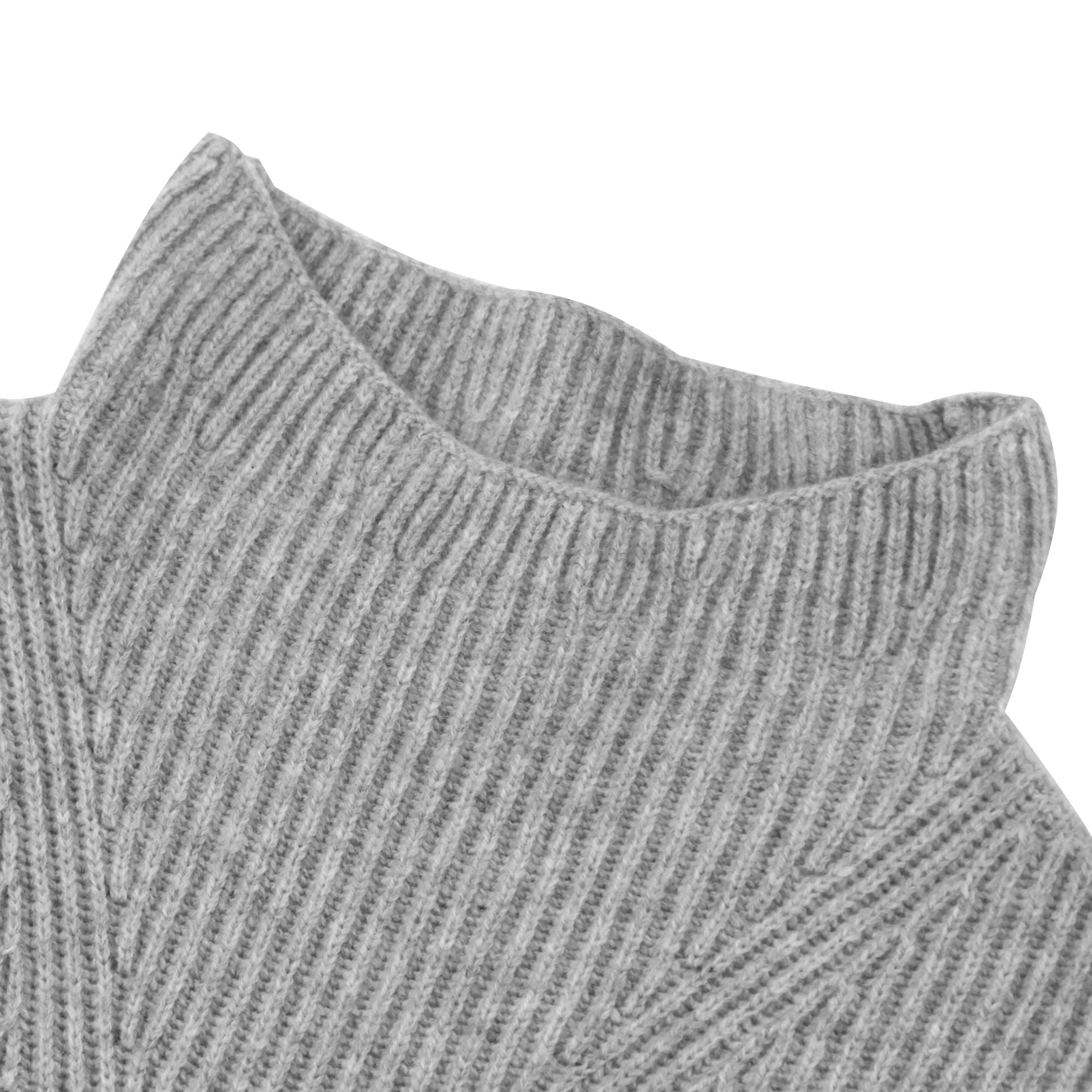 OEM 공장 맞춤 여성 터틀넥 100% 캐시미어 니트 민소매 풀오버 스웨터 조끼 