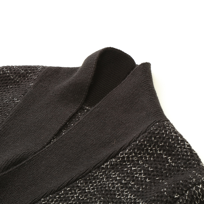 OEM 공장 맞춤형 가을 겨울 싱글 브레스트 남성 니트 스웨터 가디건