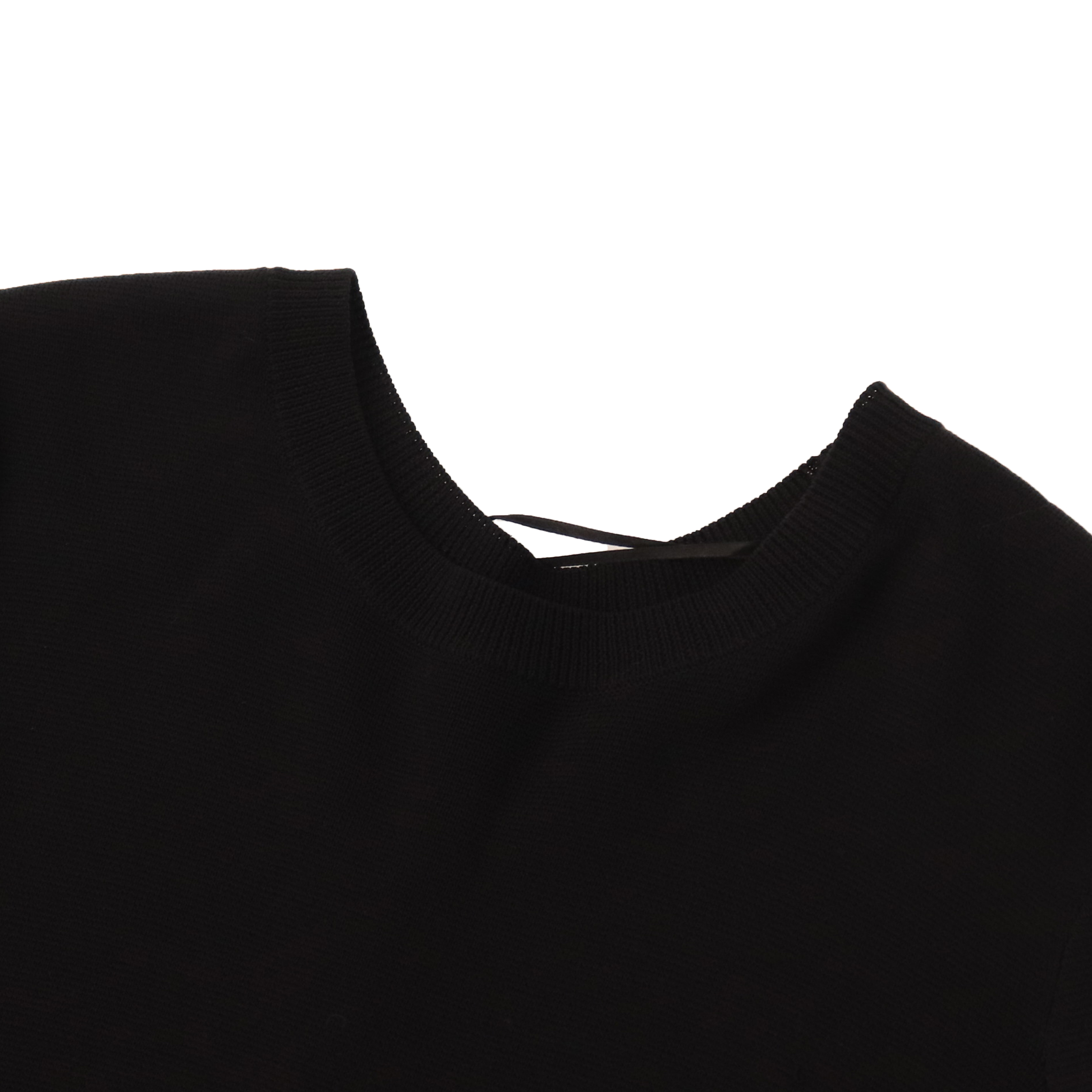 가을 겨울 OEM 공장 주문 까만 백색 긴 소매 모직 여자 스웨터 니트 스웨터