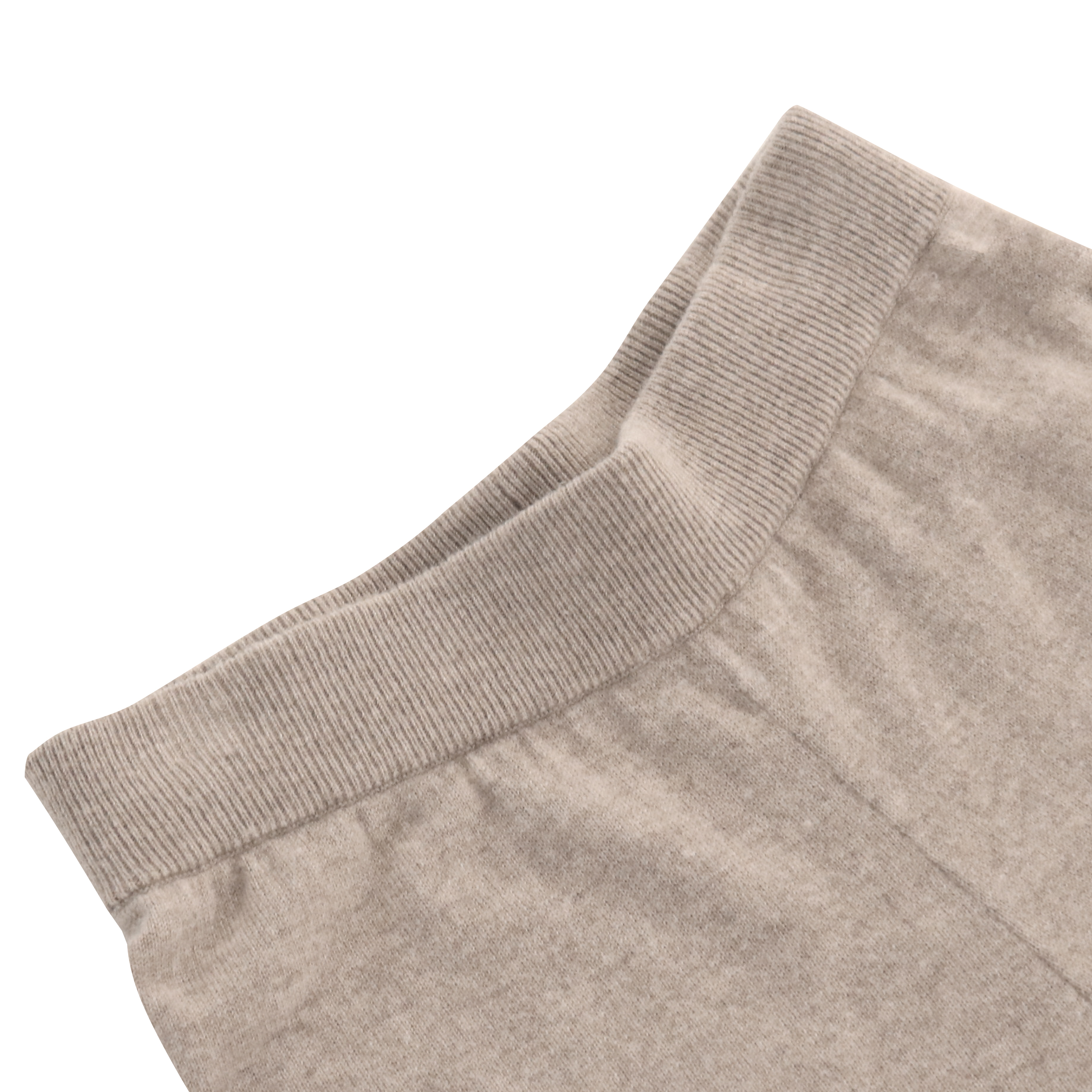 가을 겨울 OEM 공장 맞춤형 100% 양모 느슨한 여성 니트 스웨터 바지