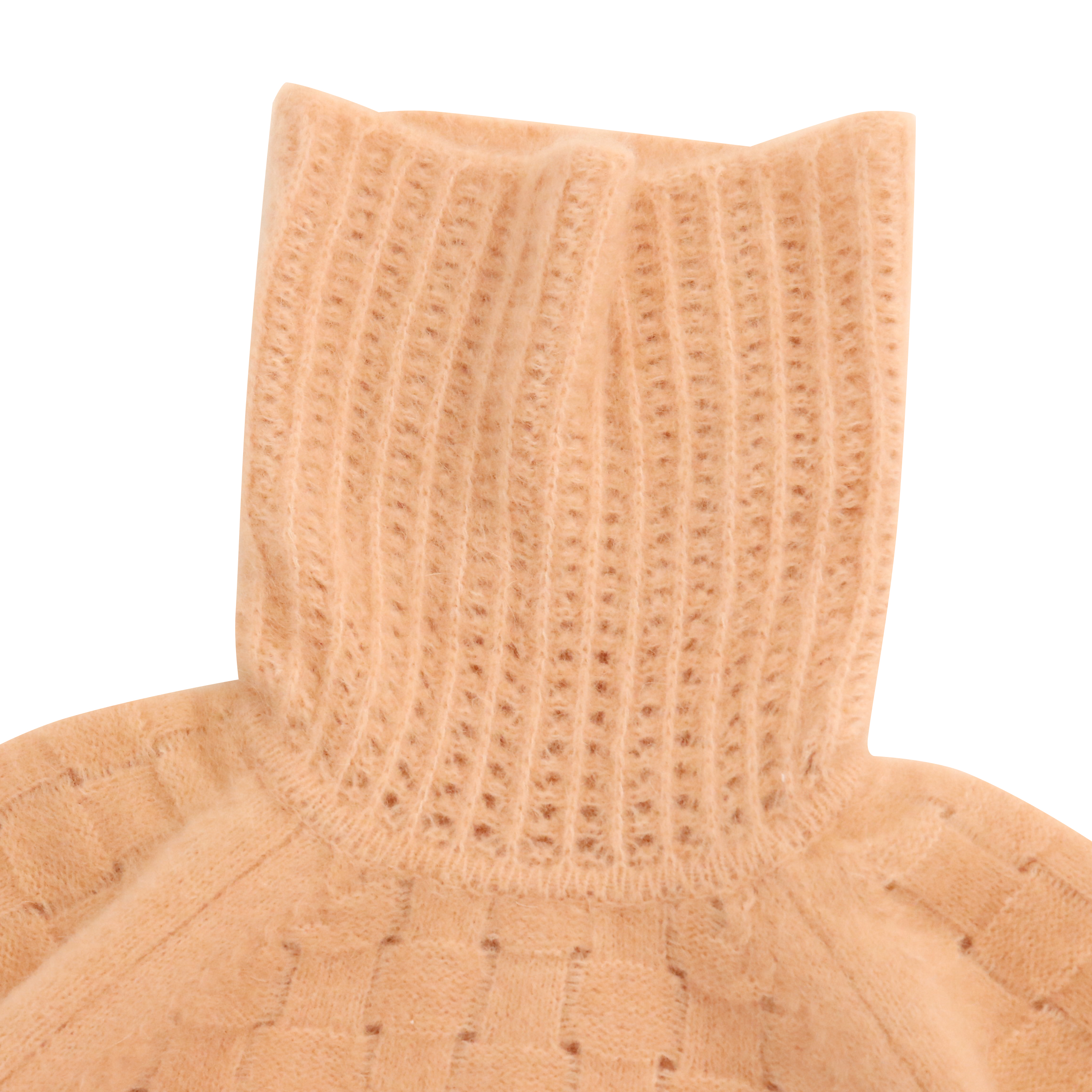 가을 겨울 OEM 공장 주문 긴 소매 터틀넥 연약한 짧은 여자 풀오버 니트 스웨터